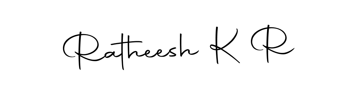 Make a beautiful signature design for name Ratheesh K R. Use this online signature maker to create a handwritten signature for free. Ratheesh K R signature style 10 images and pictures png