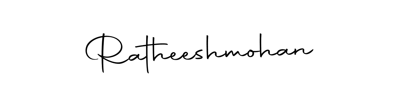 Make a short Ratheeshmohan signature style. Manage your documents anywhere anytime using Autography-DOLnW. Create and add eSignatures, submit forms, share and send files easily. Ratheeshmohan signature style 10 images and pictures png