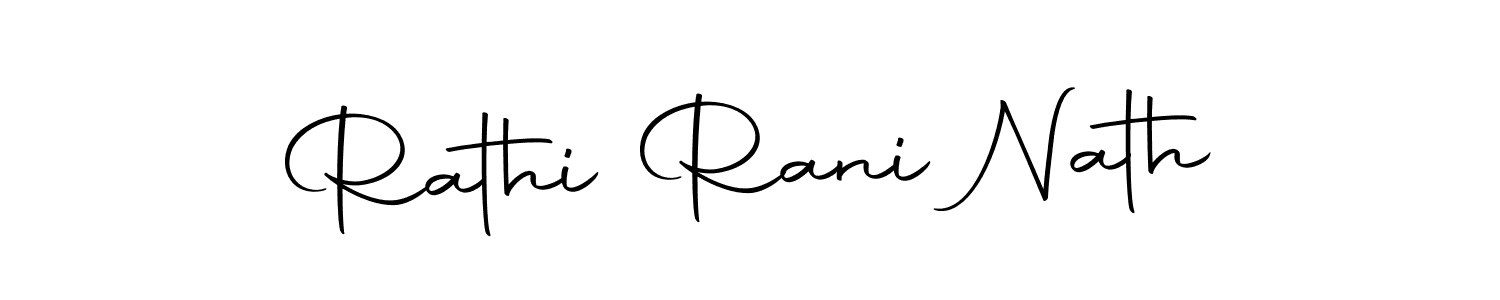 Make a beautiful signature design for name Rathi Rani Nath. Use this online signature maker to create a handwritten signature for free. Rathi Rani Nath signature style 10 images and pictures png