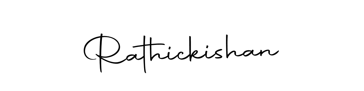 Use a signature maker to create a handwritten signature online. With this signature software, you can design (Autography-DOLnW) your own signature for name Rathickishan. Rathickishan signature style 10 images and pictures png