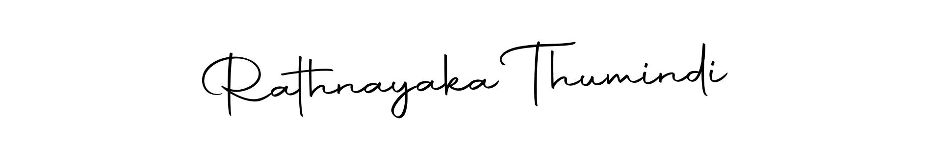 Create a beautiful signature design for name Rathnayaka Thumindi. With this signature (Autography-DOLnW) fonts, you can make a handwritten signature for free. Rathnayaka Thumindi signature style 10 images and pictures png