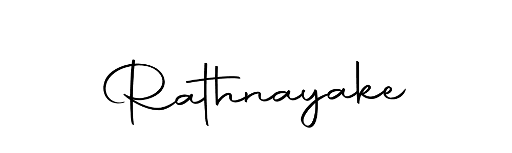 Design your own signature with our free online signature maker. With this signature software, you can create a handwritten (Autography-DOLnW) signature for name Rathnayake. Rathnayake signature style 10 images and pictures png