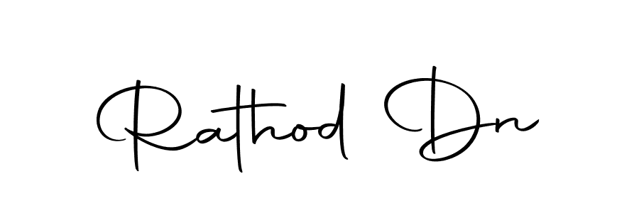 How to make Rathod Dn signature? Autography-DOLnW is a professional autograph style. Create handwritten signature for Rathod Dn name. Rathod Dn signature style 10 images and pictures png