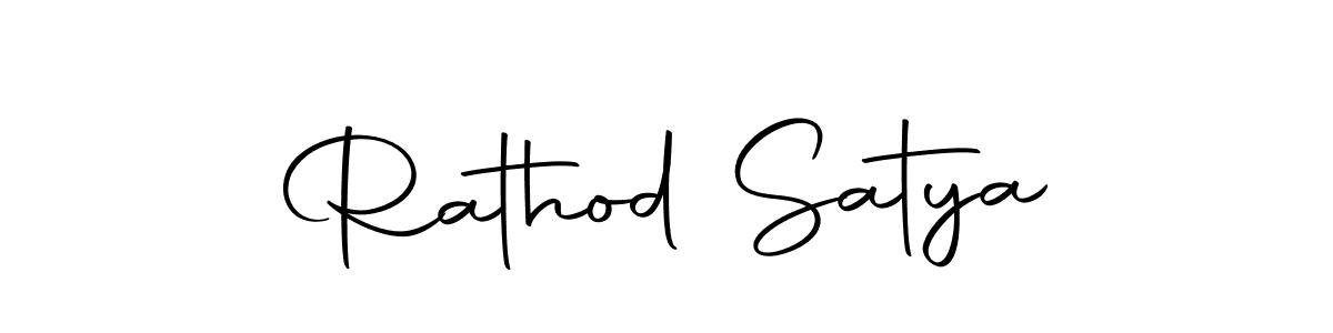 You should practise on your own different ways (Autography-DOLnW) to write your name (Rathod Satya) in signature. don't let someone else do it for you. Rathod Satya signature style 10 images and pictures png