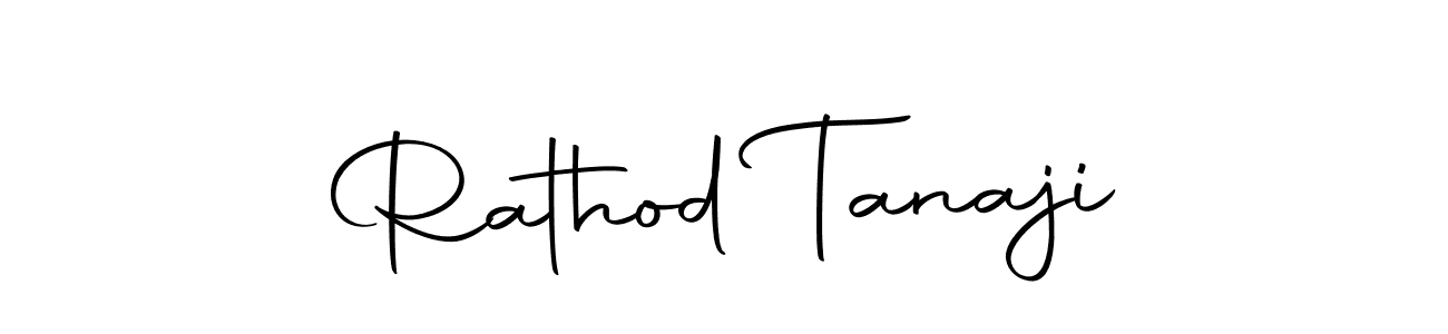 Make a beautiful signature design for name Rathod Tanaji. With this signature (Autography-DOLnW) style, you can create a handwritten signature for free. Rathod Tanaji signature style 10 images and pictures png