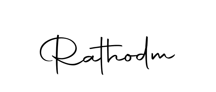 Make a beautiful signature design for name Rathodm. Use this online signature maker to create a handwritten signature for free. Rathodm signature style 10 images and pictures png