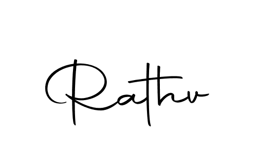 Rathv stylish signature style. Best Handwritten Sign (Autography-DOLnW) for my name. Handwritten Signature Collection Ideas for my name Rathv. Rathv signature style 10 images and pictures png