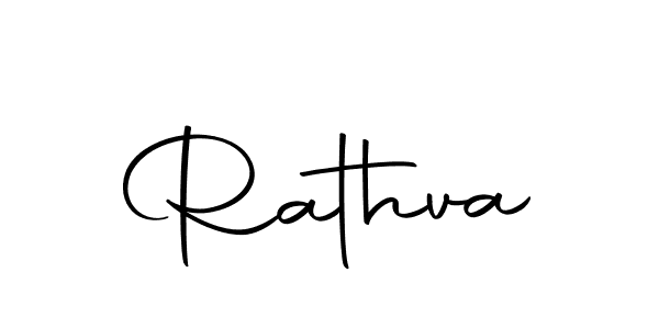 How to make Rathva name signature. Use Autography-DOLnW style for creating short signs online. This is the latest handwritten sign. Rathva signature style 10 images and pictures png