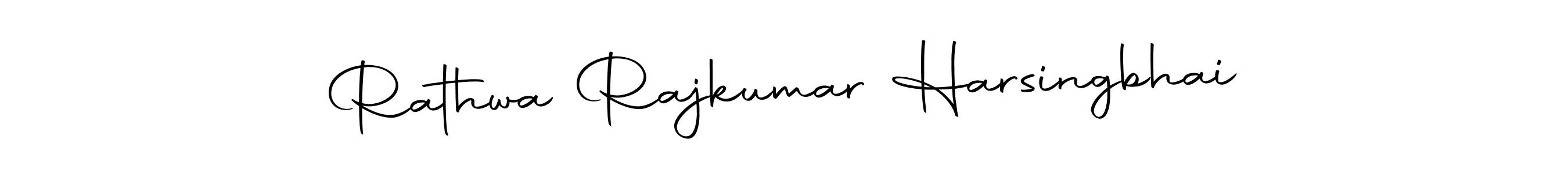 Design your own signature with our free online signature maker. With this signature software, you can create a handwritten (Autography-DOLnW) signature for name Rathwa Rajkumar Harsingbhai. Rathwa Rajkumar Harsingbhai signature style 10 images and pictures png