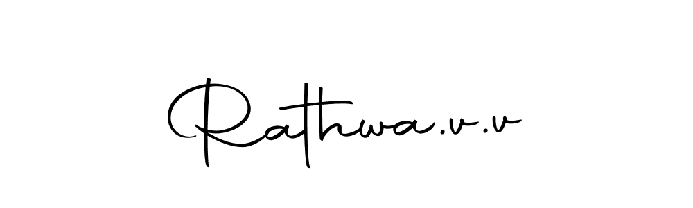 Once you've used our free online signature maker to create your best signature Autography-DOLnW style, it's time to enjoy all of the benefits that Rathwa.v.v name signing documents. Rathwa.v.v signature style 10 images and pictures png