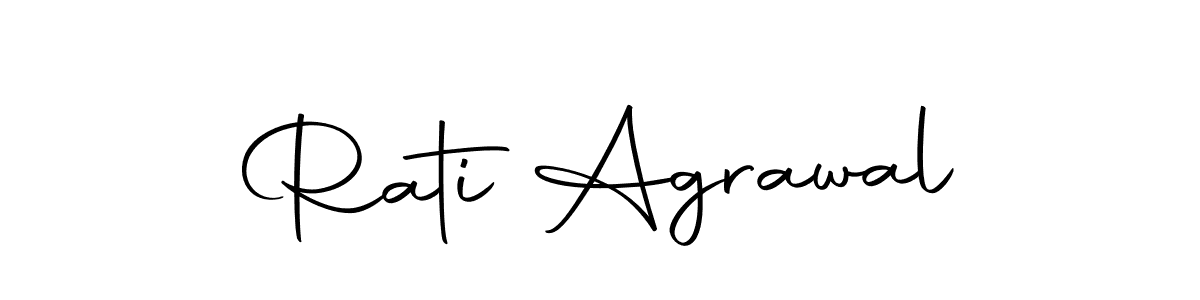 This is the best signature style for the Rati Agrawal name. Also you like these signature font (Autography-DOLnW). Mix name signature. Rati Agrawal signature style 10 images and pictures png