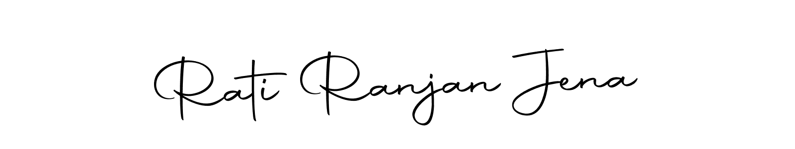 Create a beautiful signature design for name Rati Ranjan Jena. With this signature (Autography-DOLnW) fonts, you can make a handwritten signature for free. Rati Ranjan Jena signature style 10 images and pictures png