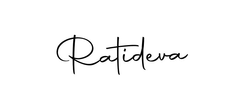 You can use this online signature creator to create a handwritten signature for the name Ratideva. This is the best online autograph maker. Ratideva signature style 10 images and pictures png