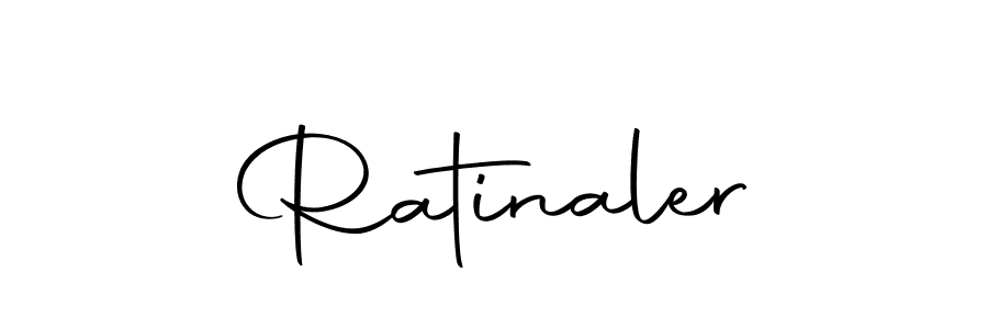 You can use this online signature creator to create a handwritten signature for the name Ratinaler. This is the best online autograph maker. Ratinaler signature style 10 images and pictures png
