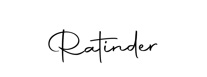 How to make Ratinder name signature. Use Autography-DOLnW style for creating short signs online. This is the latest handwritten sign. Ratinder signature style 10 images and pictures png