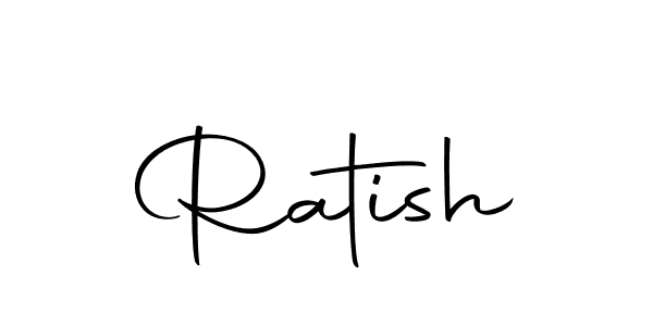 Use a signature maker to create a handwritten signature online. With this signature software, you can design (Autography-DOLnW) your own signature for name Ratish. Ratish signature style 10 images and pictures png