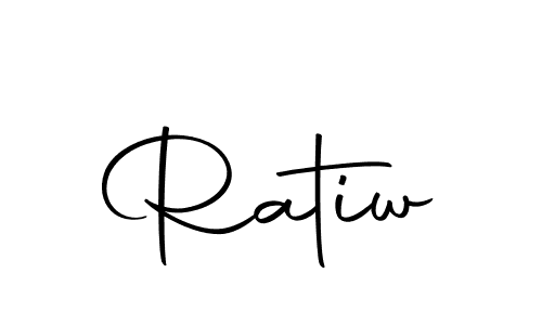 Make a beautiful signature design for name Ratiw. With this signature (Autography-DOLnW) style, you can create a handwritten signature for free. Ratiw signature style 10 images and pictures png