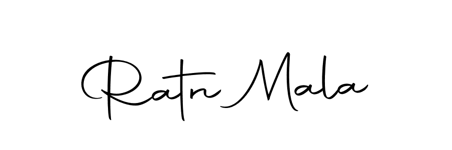 if you are searching for the best signature style for your name Ratn Mala. so please give up your signature search. here we have designed multiple signature styles  using Autography-DOLnW. Ratn Mala signature style 10 images and pictures png