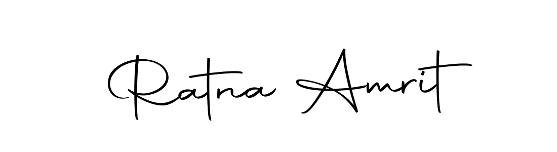 Make a short Ratna Amrit signature style. Manage your documents anywhere anytime using Autography-DOLnW. Create and add eSignatures, submit forms, share and send files easily. Ratna Amrit signature style 10 images and pictures png