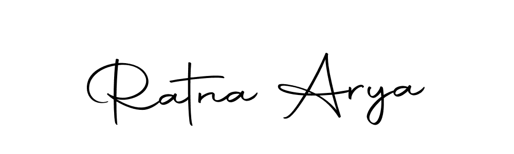 Autography-DOLnW is a professional signature style that is perfect for those who want to add a touch of class to their signature. It is also a great choice for those who want to make their signature more unique. Get Ratna Arya name to fancy signature for free. Ratna Arya signature style 10 images and pictures png