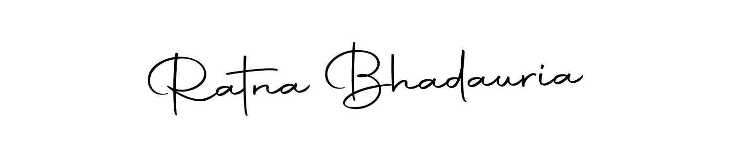 Make a short Ratna Bhadauria signature style. Manage your documents anywhere anytime using Autography-DOLnW. Create and add eSignatures, submit forms, share and send files easily. Ratna Bhadauria signature style 10 images and pictures png
