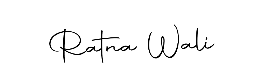 Make a short Ratna Wali signature style. Manage your documents anywhere anytime using Autography-DOLnW. Create and add eSignatures, submit forms, share and send files easily. Ratna Wali signature style 10 images and pictures png