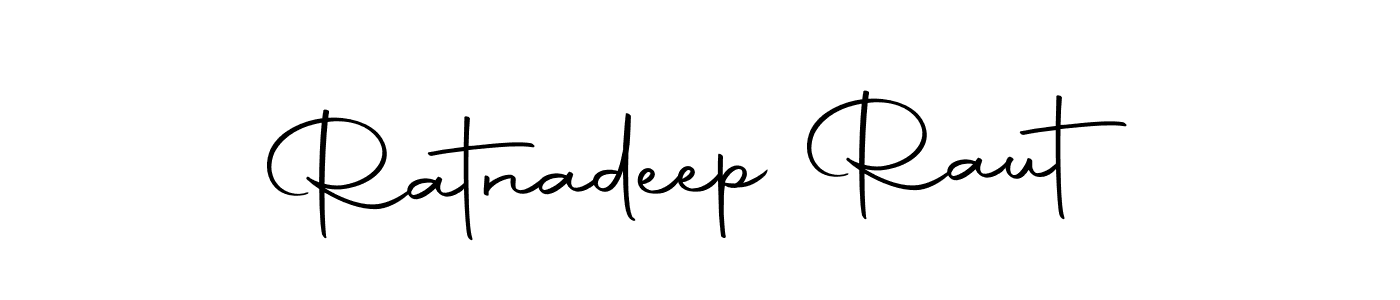 Design your own signature with our free online signature maker. With this signature software, you can create a handwritten (Autography-DOLnW) signature for name Ratnadeep Raut. Ratnadeep Raut signature style 10 images and pictures png