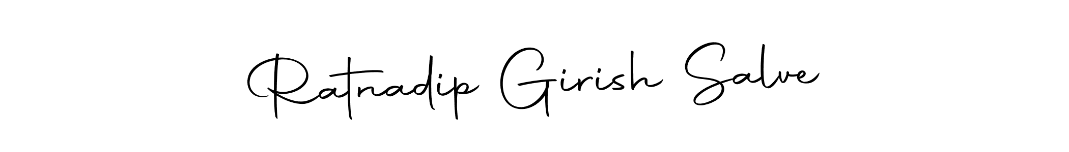 You should practise on your own different ways (Autography-DOLnW) to write your name (Ratnadip Girish Salve) in signature. don't let someone else do it for you. Ratnadip Girish Salve signature style 10 images and pictures png