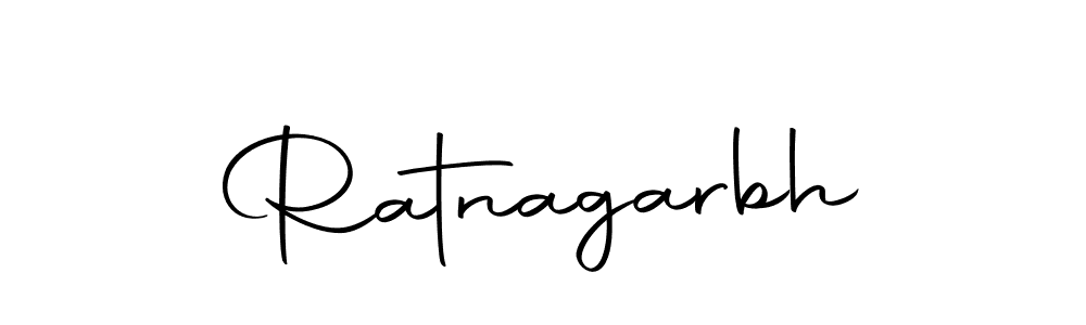 Design your own signature with our free online signature maker. With this signature software, you can create a handwritten (Autography-DOLnW) signature for name Ratnagarbh. Ratnagarbh signature style 10 images and pictures png