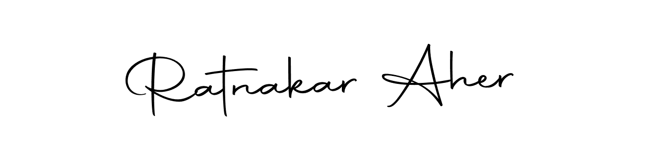 How to make Ratnakar Aher signature? Autography-DOLnW is a professional autograph style. Create handwritten signature for Ratnakar Aher name. Ratnakar Aher signature style 10 images and pictures png