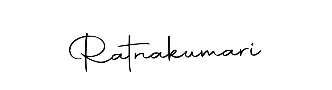 Create a beautiful signature design for name Ratnakumari. With this signature (Autography-DOLnW) fonts, you can make a handwritten signature for free. Ratnakumari signature style 10 images and pictures png