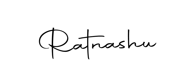 How to make Ratnashu signature? Autography-DOLnW is a professional autograph style. Create handwritten signature for Ratnashu name. Ratnashu signature style 10 images and pictures png