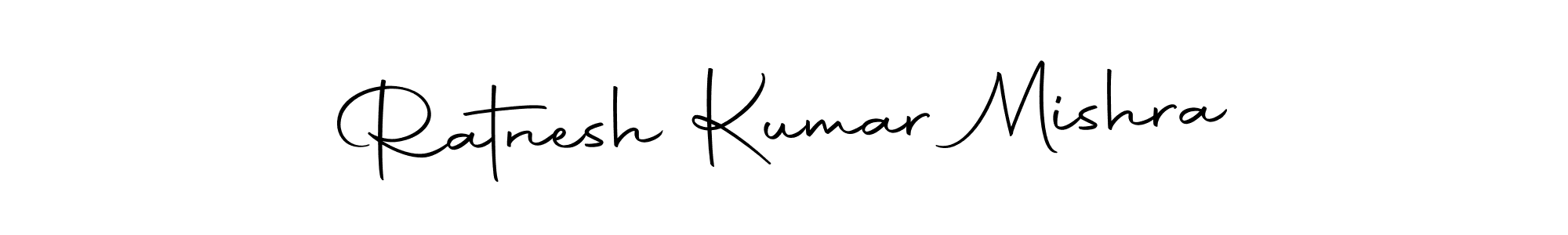 Make a beautiful signature design for name Ratnesh Kumar Mishra. With this signature (Autography-DOLnW) style, you can create a handwritten signature for free. Ratnesh Kumar Mishra signature style 10 images and pictures png