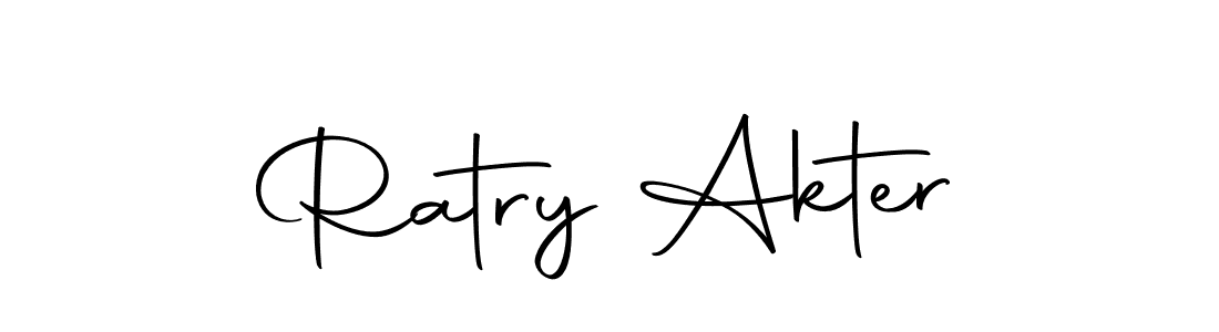 Once you've used our free online signature maker to create your best signature Autography-DOLnW style, it's time to enjoy all of the benefits that Ratry Akter name signing documents. Ratry Akter signature style 10 images and pictures png