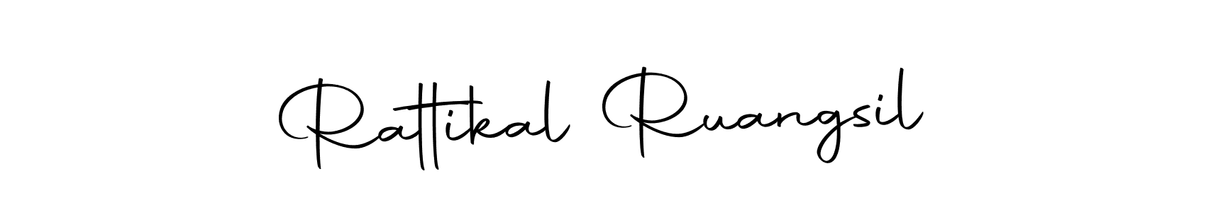 It looks lik you need a new signature style for name Rattikal Ruangsil. Design unique handwritten (Autography-DOLnW) signature with our free signature maker in just a few clicks. Rattikal Ruangsil signature style 10 images and pictures png