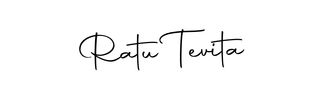 Make a beautiful signature design for name Ratu Tevita. With this signature (Autography-DOLnW) style, you can create a handwritten signature for free. Ratu Tevita signature style 10 images and pictures png