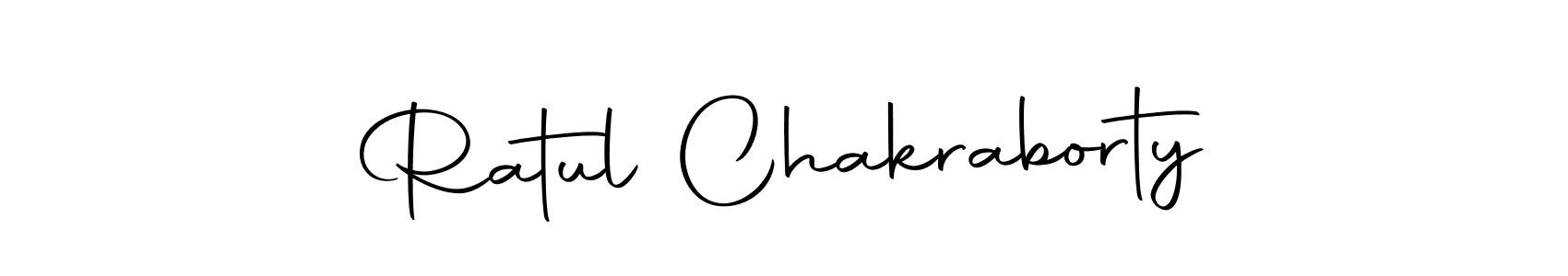 Design your own signature with our free online signature maker. With this signature software, you can create a handwritten (Autography-DOLnW) signature for name Ratul Chakraborty. Ratul Chakraborty signature style 10 images and pictures png