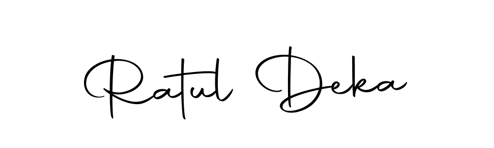 Autography-DOLnW is a professional signature style that is perfect for those who want to add a touch of class to their signature. It is also a great choice for those who want to make their signature more unique. Get Ratul Deka name to fancy signature for free. Ratul Deka signature style 10 images and pictures png