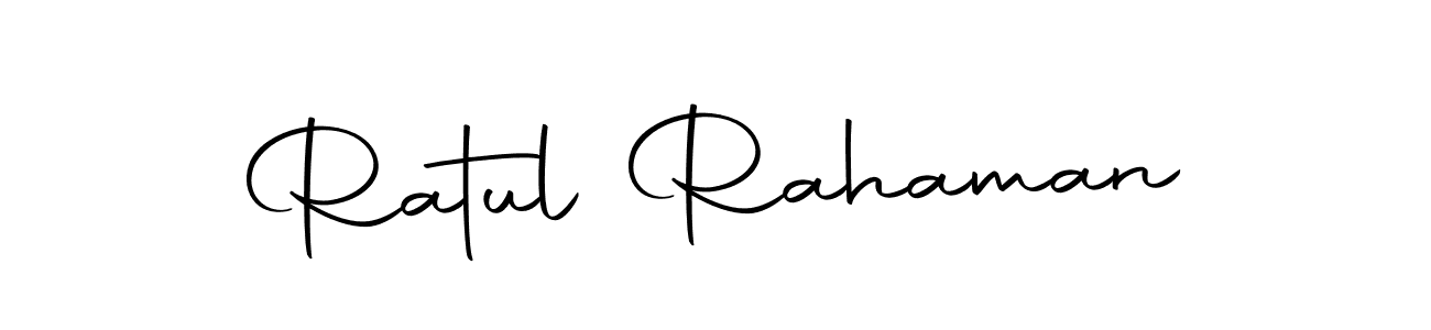 Autography-DOLnW is a professional signature style that is perfect for those who want to add a touch of class to their signature. It is also a great choice for those who want to make their signature more unique. Get Ratul Rahaman name to fancy signature for free. Ratul Rahaman signature style 10 images and pictures png