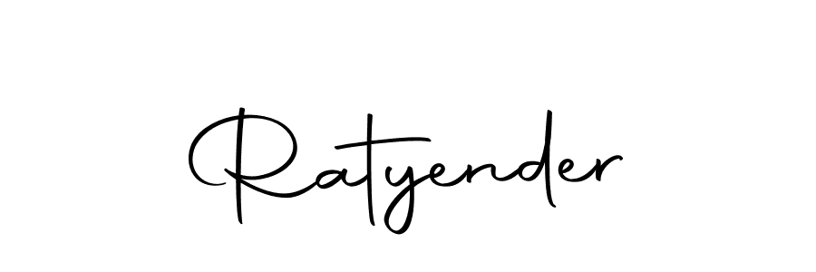Use a signature maker to create a handwritten signature online. With this signature software, you can design (Autography-DOLnW) your own signature for name Ratyender. Ratyender signature style 10 images and pictures png