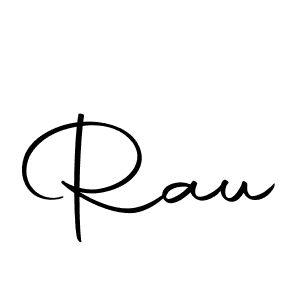 Autography-DOLnW is a professional signature style that is perfect for those who want to add a touch of class to their signature. It is also a great choice for those who want to make their signature more unique. Get Rau name to fancy signature for free. Rau signature style 10 images and pictures png