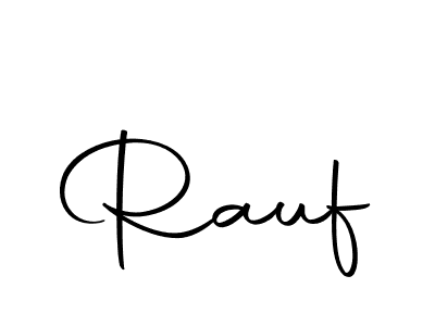 Make a beautiful signature design for name Rauf. With this signature (Autography-DOLnW) style, you can create a handwritten signature for free. Rauf signature style 10 images and pictures png