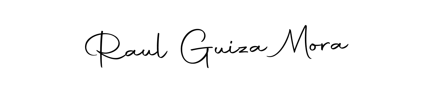 Make a short Raul Guiza Mora signature style. Manage your documents anywhere anytime using Autography-DOLnW. Create and add eSignatures, submit forms, share and send files easily. Raul Guiza Mora signature style 10 images and pictures png