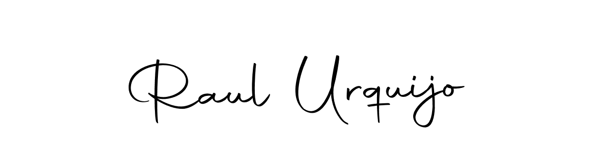 Make a beautiful signature design for name Raul Urquijo. With this signature (Autography-DOLnW) style, you can create a handwritten signature for free. Raul Urquijo signature style 10 images and pictures png