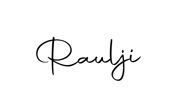 Use a signature maker to create a handwritten signature online. With this signature software, you can design (Autography-DOLnW) your own signature for name Raulji. Raulji signature style 10 images and pictures png