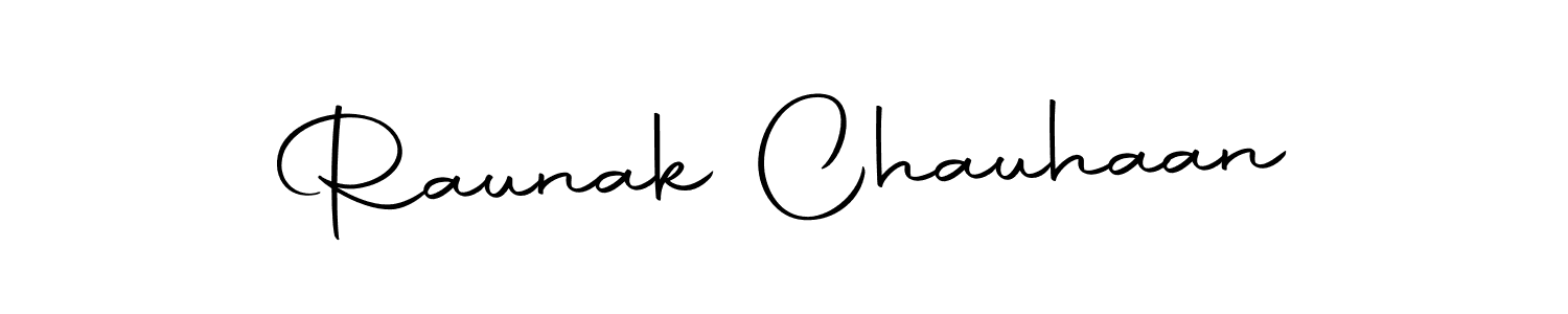 Raunak Chauhaan stylish signature style. Best Handwritten Sign (Autography-DOLnW) for my name. Handwritten Signature Collection Ideas for my name Raunak Chauhaan. Raunak Chauhaan signature style 10 images and pictures png