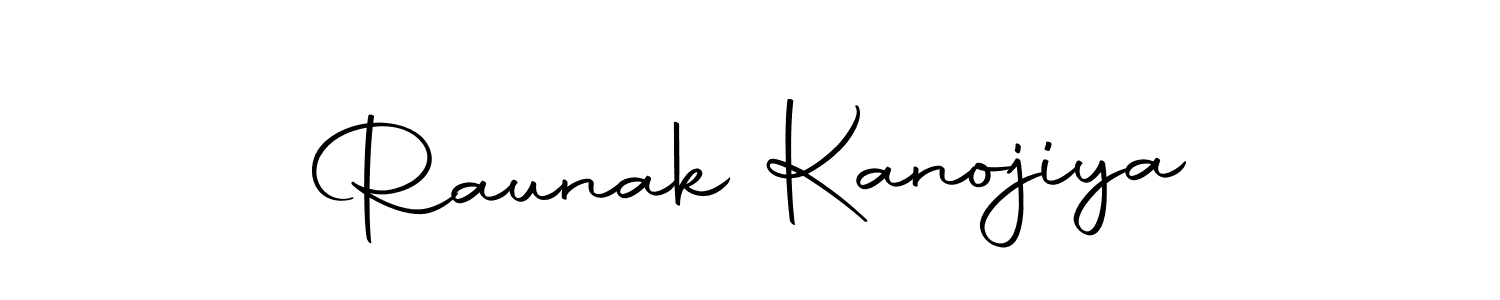 Make a beautiful signature design for name Raunak Kanojiya. With this signature (Autography-DOLnW) style, you can create a handwritten signature for free. Raunak Kanojiya signature style 10 images and pictures png