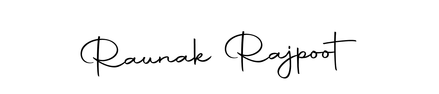 Make a beautiful signature design for name Raunak Rajpoot. With this signature (Autography-DOLnW) style, you can create a handwritten signature for free. Raunak Rajpoot signature style 10 images and pictures png