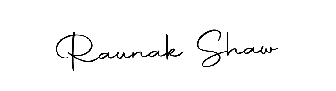 Also we have Raunak Shaw name is the best signature style. Create professional handwritten signature collection using Autography-DOLnW autograph style. Raunak Shaw signature style 10 images and pictures png