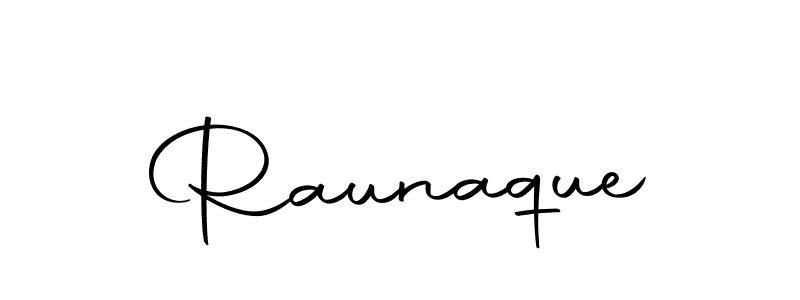 How to make Raunaque signature? Autography-DOLnW is a professional autograph style. Create handwritten signature for Raunaque name. Raunaque signature style 10 images and pictures png